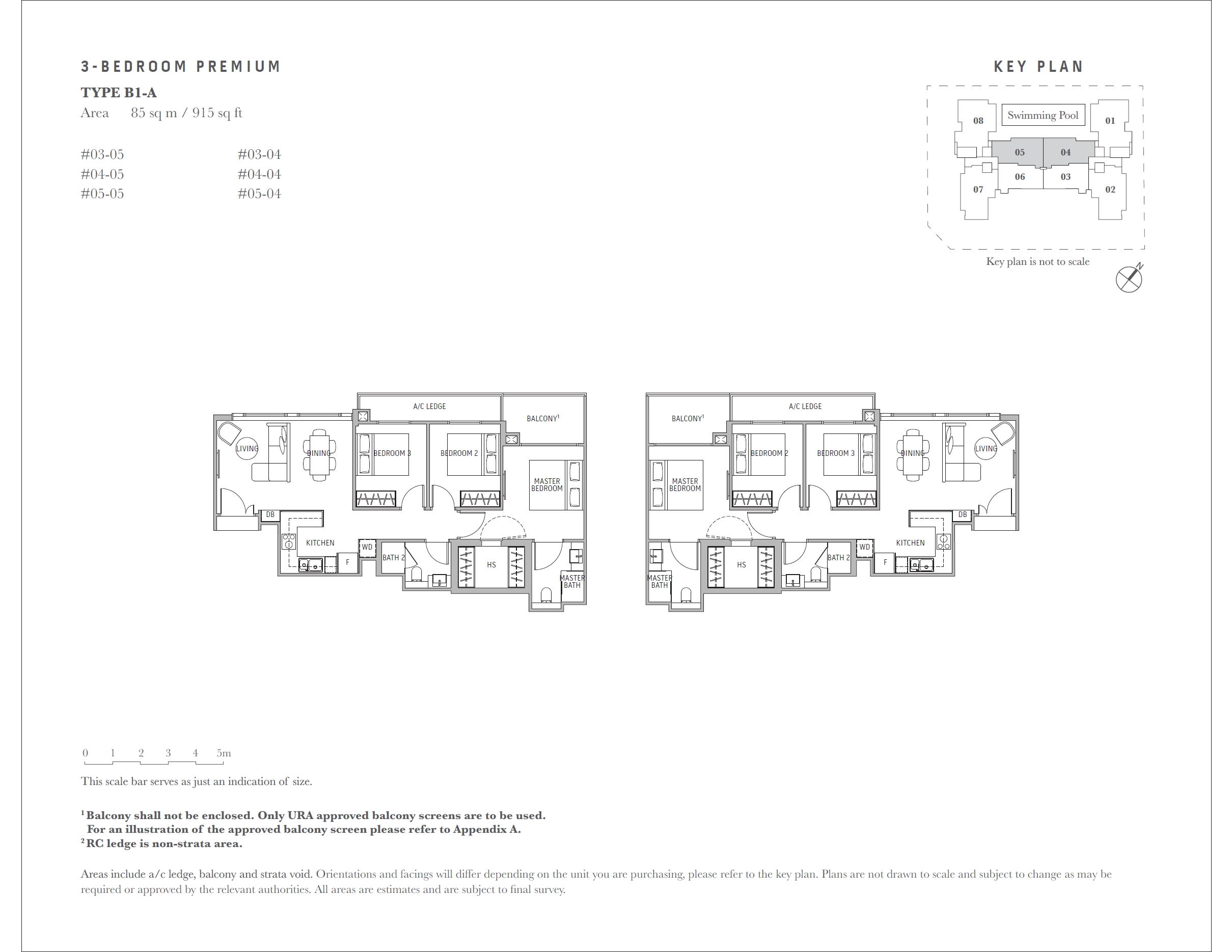 Royal Hallmark 1 Bedroom Floor Plan 2