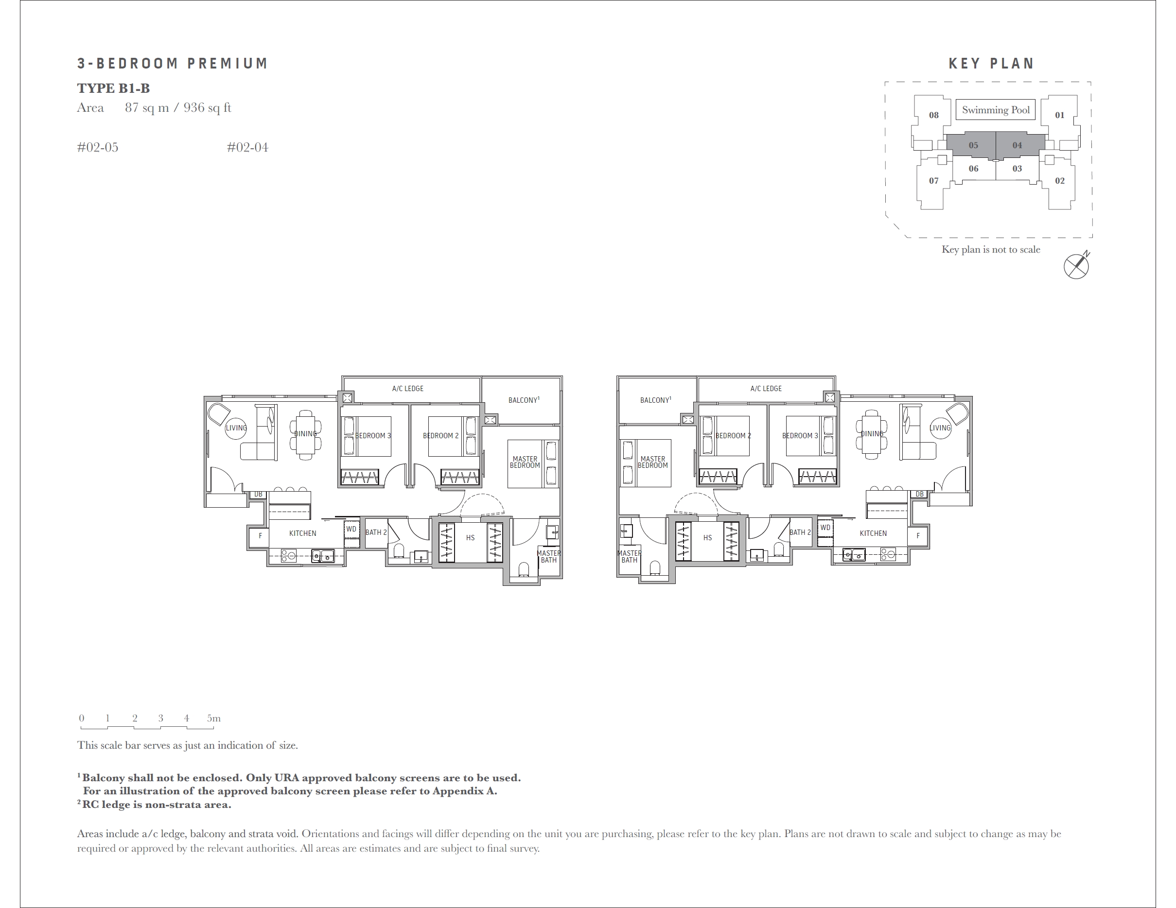 Royal Hallmark 1 Bedroom Floor Plan 3