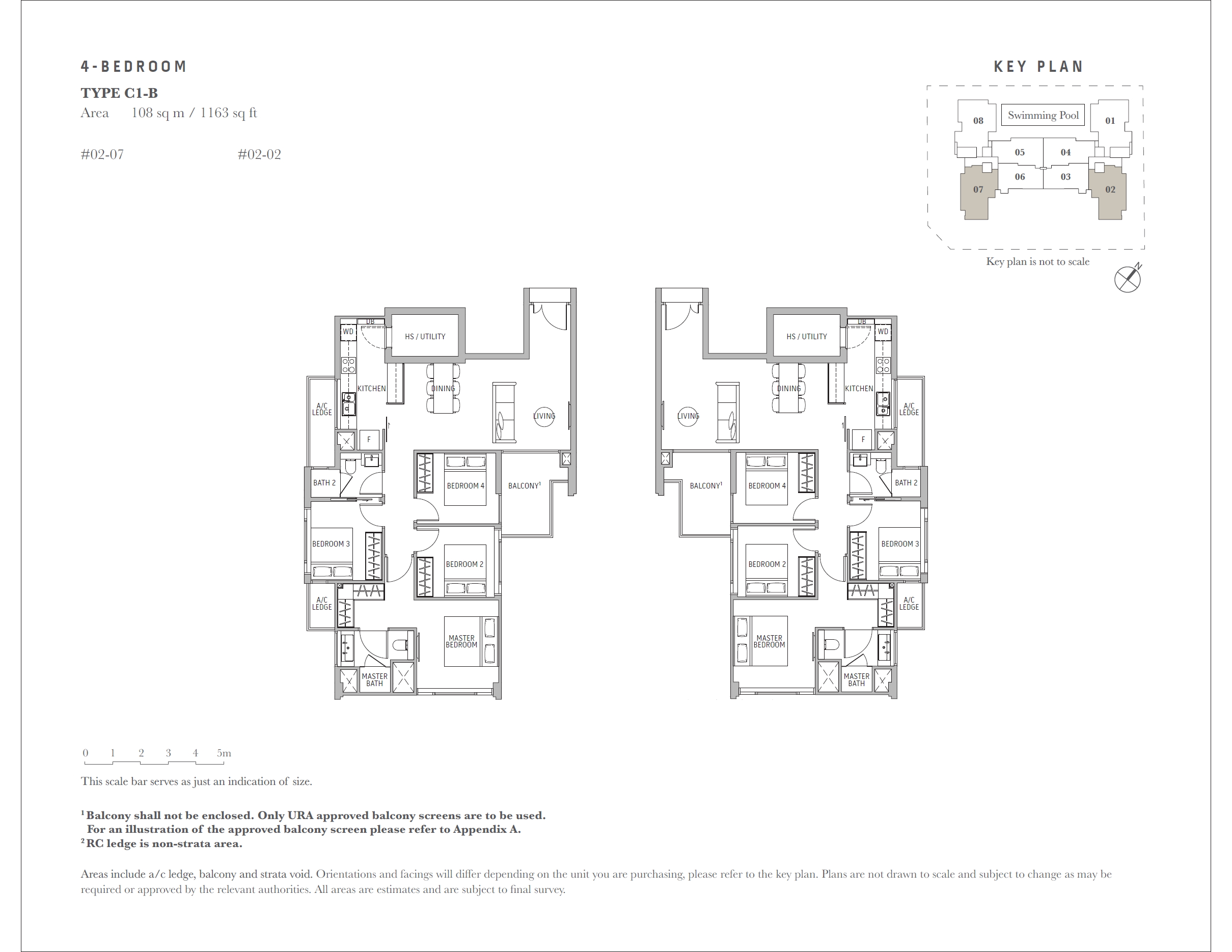Royal Hallmark 1 Bedroom Floor Plan 5