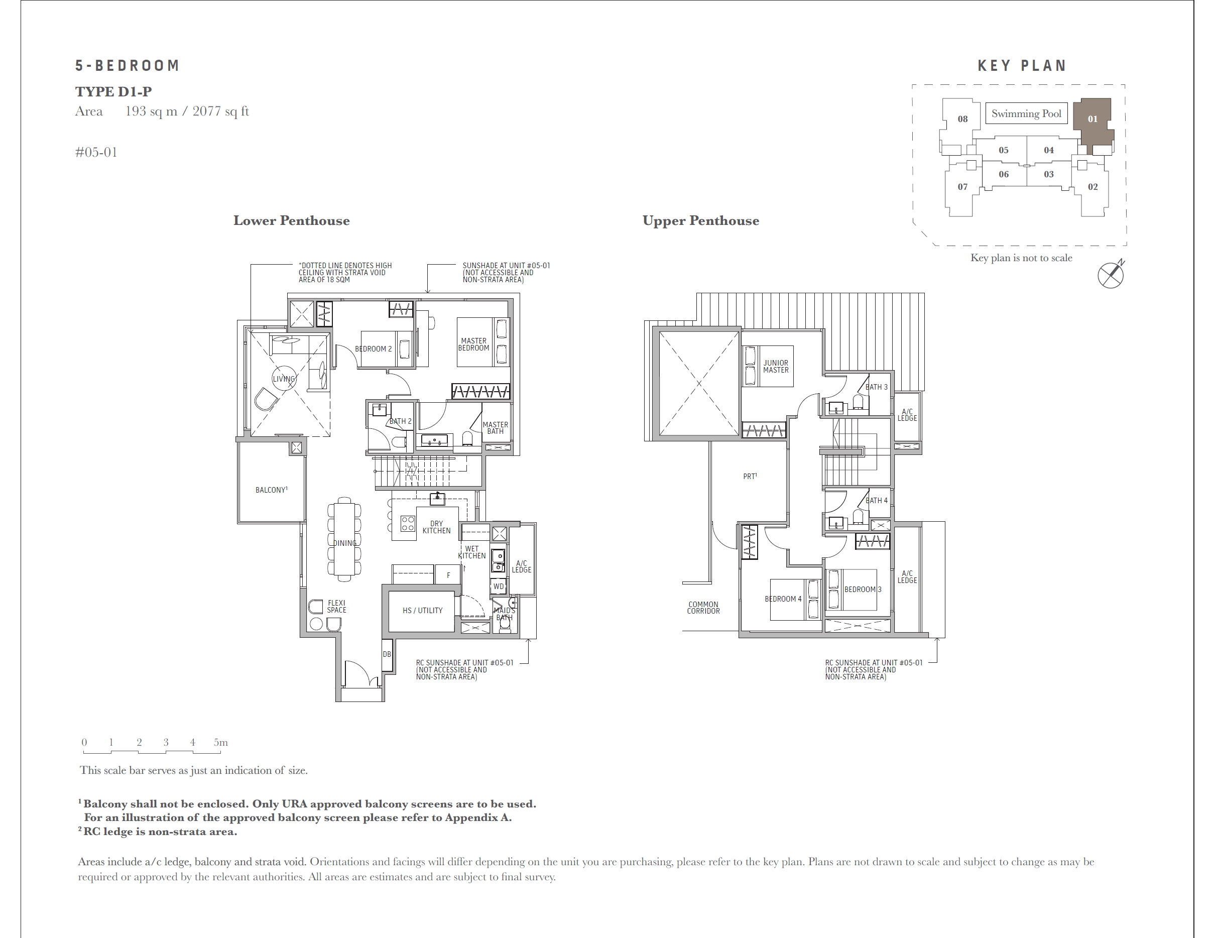 Royal Hallmark 1 Bedroom Floor Plan 6